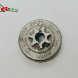 Pignone rocchetto campana frizione 3/8" 7 denti originale motosega Alpina Castor 600i 600 610 650 660 4121390