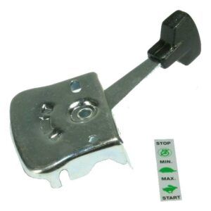 Manettino acceleratore standard zincato per rasaerba