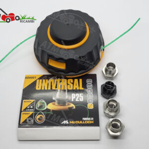 Testina batti e vai decespugliatore trimmer originale McCulloch Universal P25 577615901
