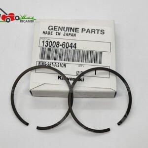Kit segmenti pistone originali diametro 44mm decespugliatore Kawasaki TD48 TE48 TEX54 TH48 13008-6044