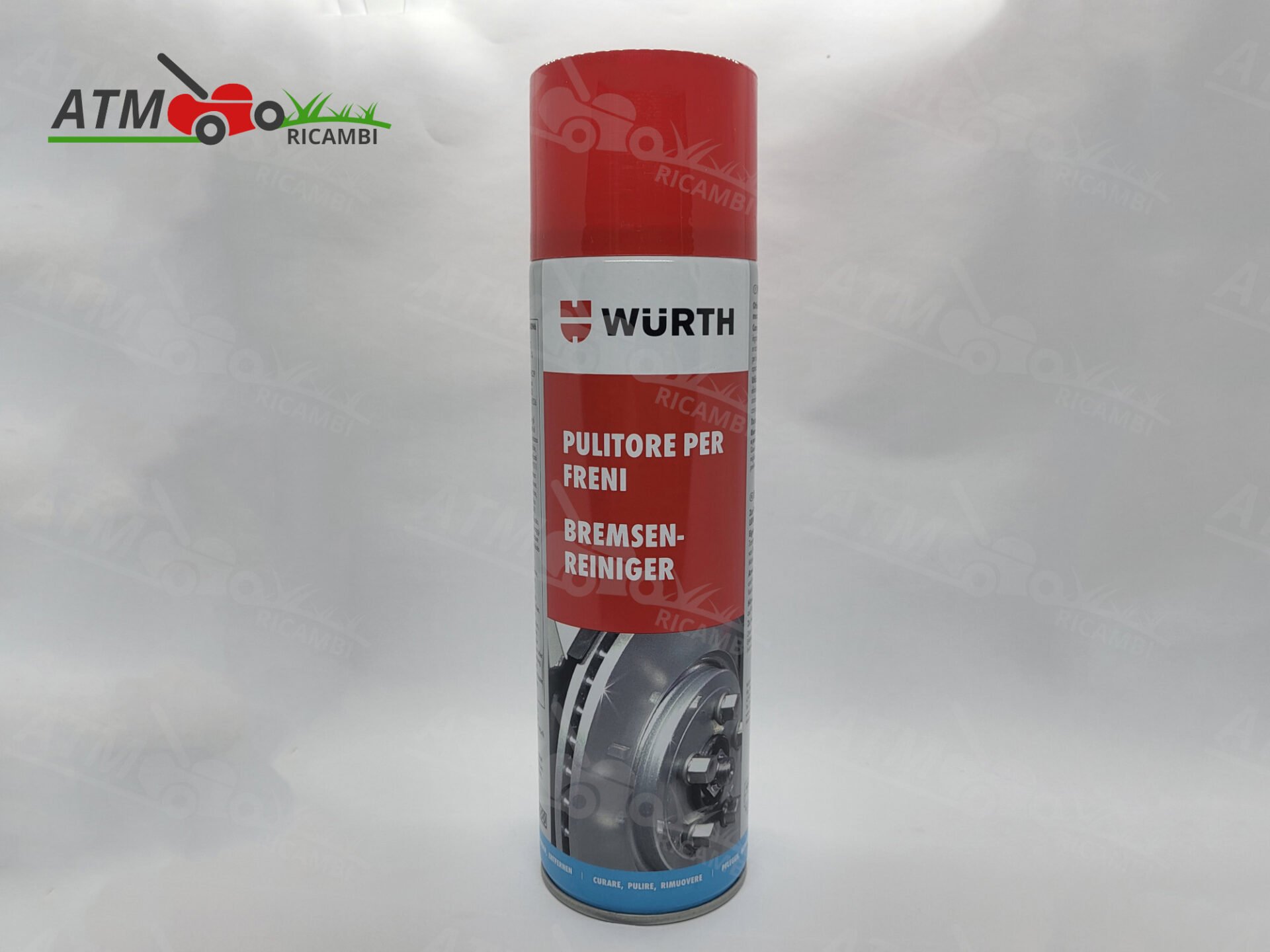 Pulitore per freni e parti meccaniche Wurth spray 500ml 08901087 - ATM  Ricambi