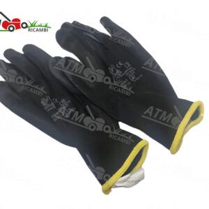 Guanti da lavoro spalmato poliuretano 100% poliestere con palmo in nitrile - taglia 10 XL